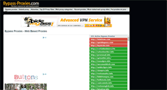 Desktop Screenshot of bypass-proxies.com