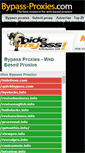 Mobile Screenshot of bypass-proxies.com